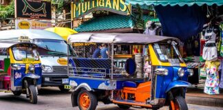 Ile kosztuje tuk tuk w Tajlandii?